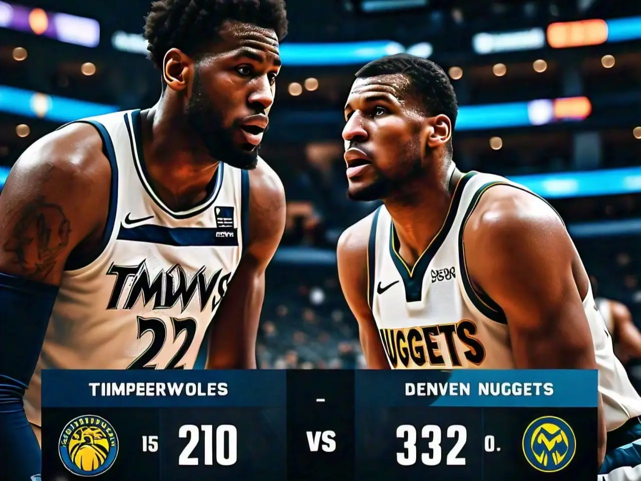 Timberwolves vs Denver Nuggets Match Player Stats