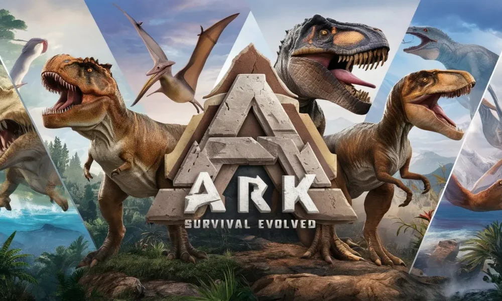 ark: survival evolved (2017) game icons banners