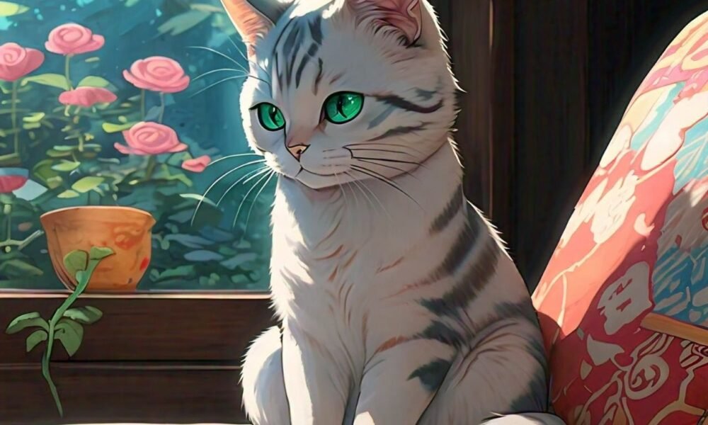 Purrfect Protagonist: The Feline Hero of Anime:doqj3fxnevs= cat