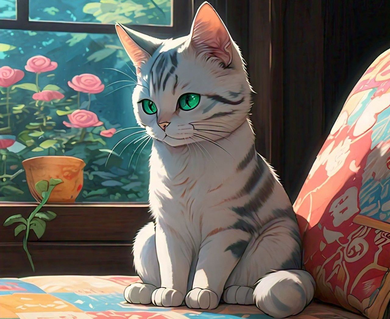 Purrfect Protagonist: The Feline Hero of Anime:doqj3fxnevs= cat